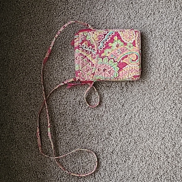 Vera Bradley Capri Melon Satchel - Picture 3 of 7